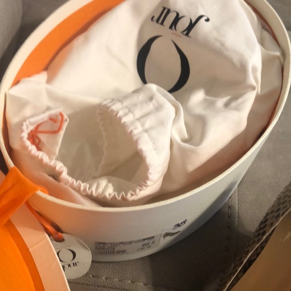 O Jour python snakeskin heels from Italy - Picture 5 of 6